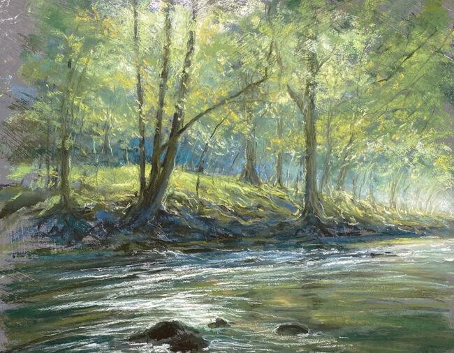 ‘The Beauty of Trees’ pastel course
