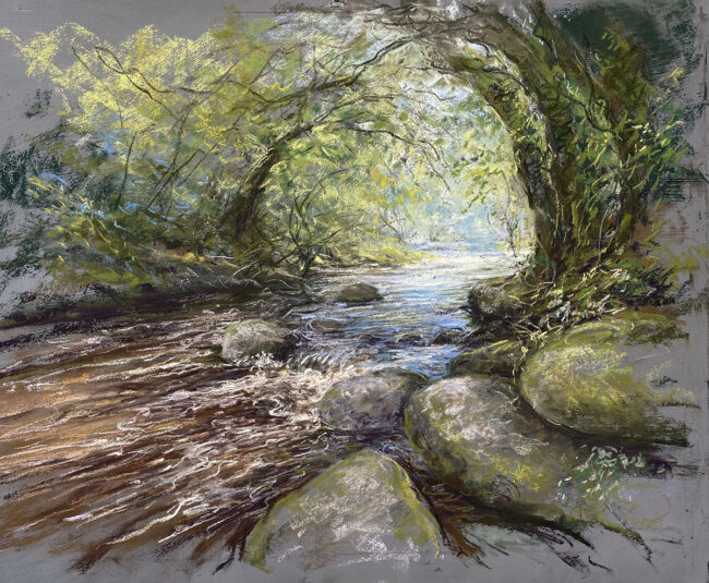 ‘Woodland Rivers’ Pastel Course