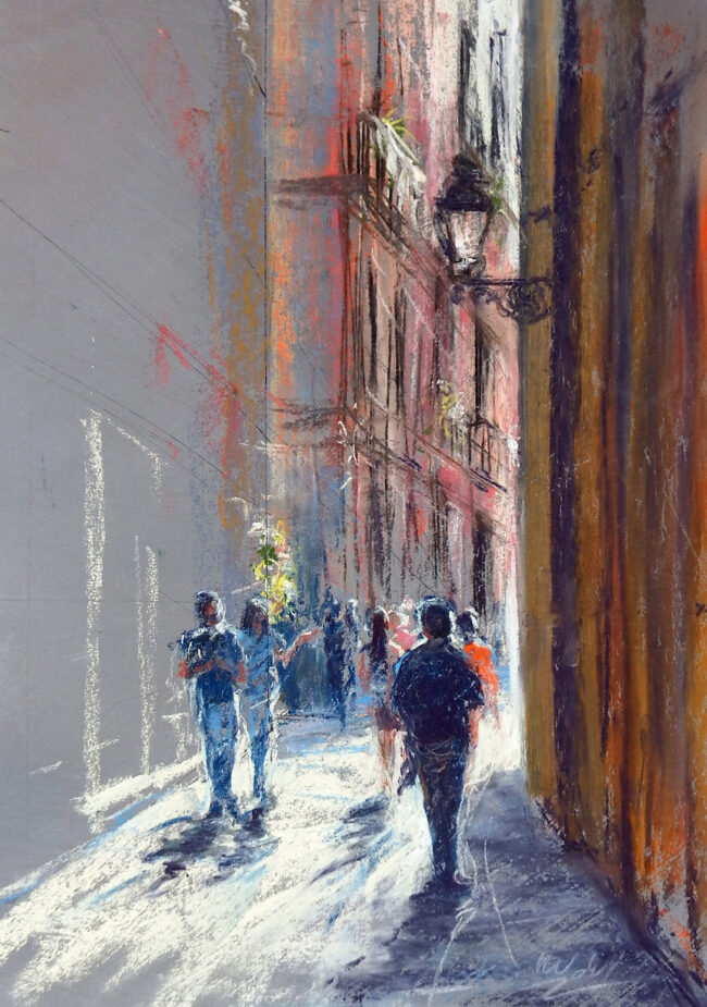 ‘Atmospheric Street Scenes’ pastel course