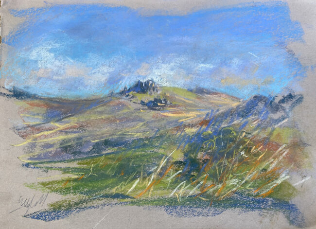Moorland sketch 1