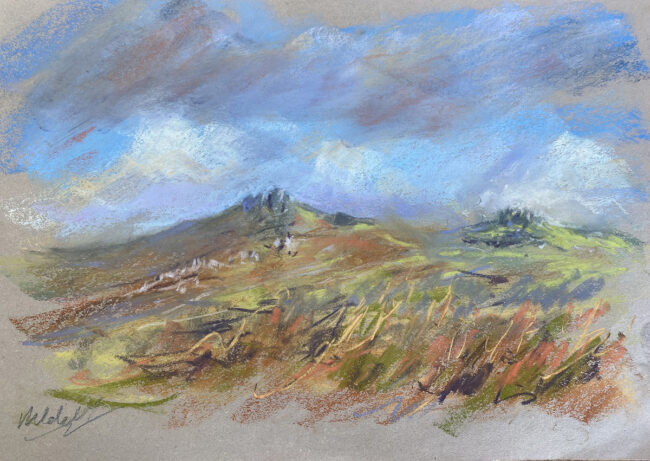 Moorland sketch 2